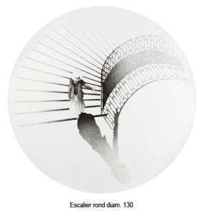 GUITARD ESCALIER ROND